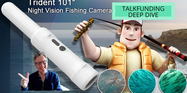 TRIDENT 101 - Night vision fishing camera.